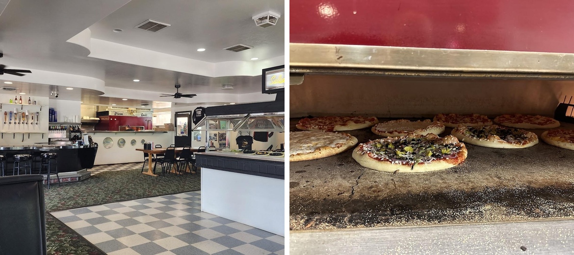 Pizza At the Cove Menu