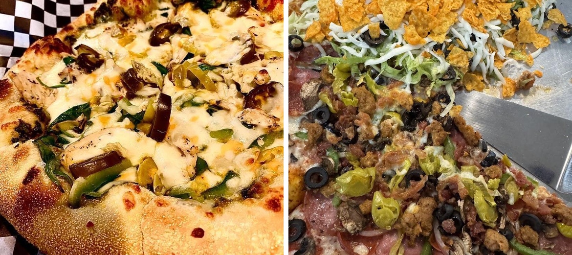 Pizza At the Cove Menu