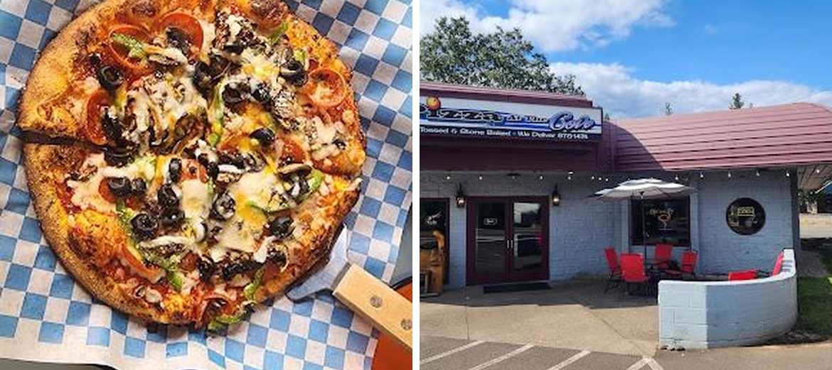 Pizza At the Cove Menu